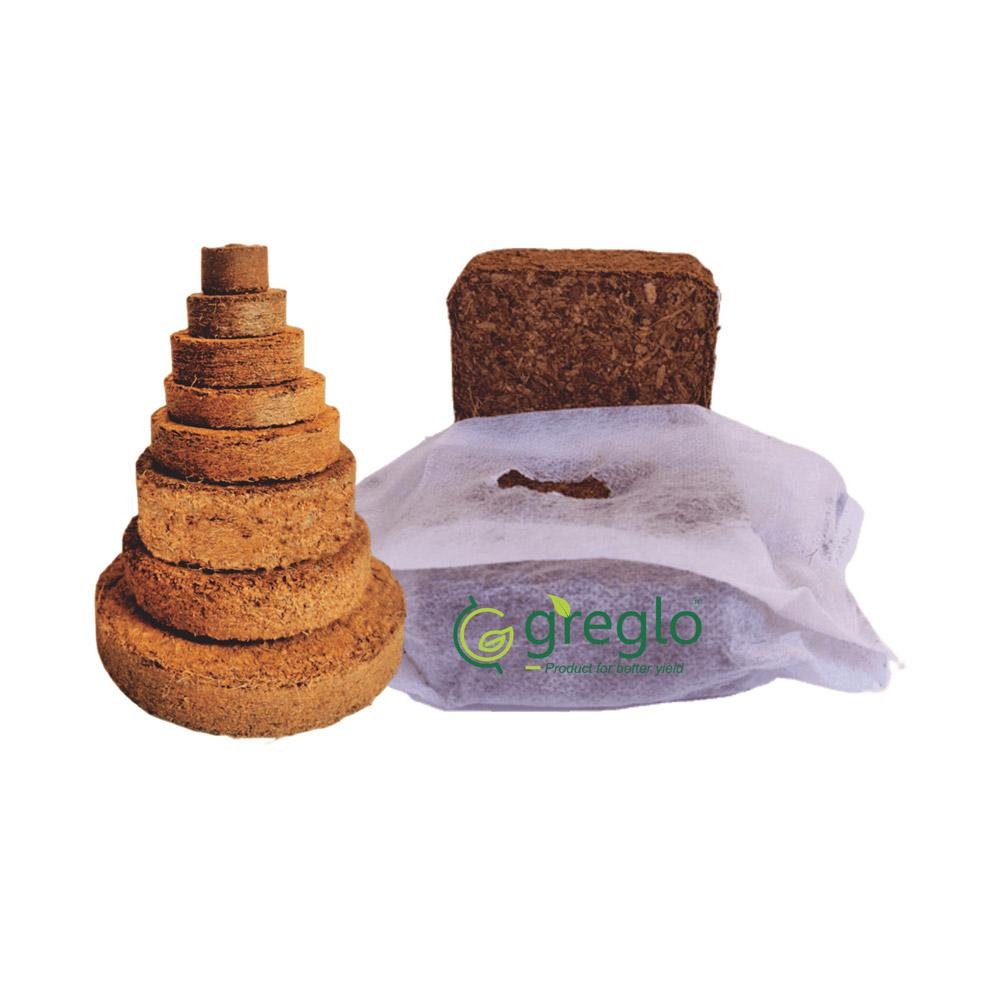 Coco Cubes / Coco Disc - Greenglobe Exports India