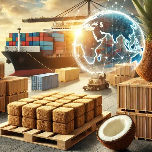Coir pith blocks export business