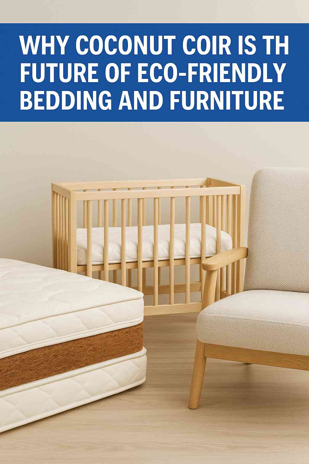 eco_bedding_coir_feature_image Promotional image of eco-friendly bedding made with coconut coir products, highlighting natural materials used in mattresses and furniture